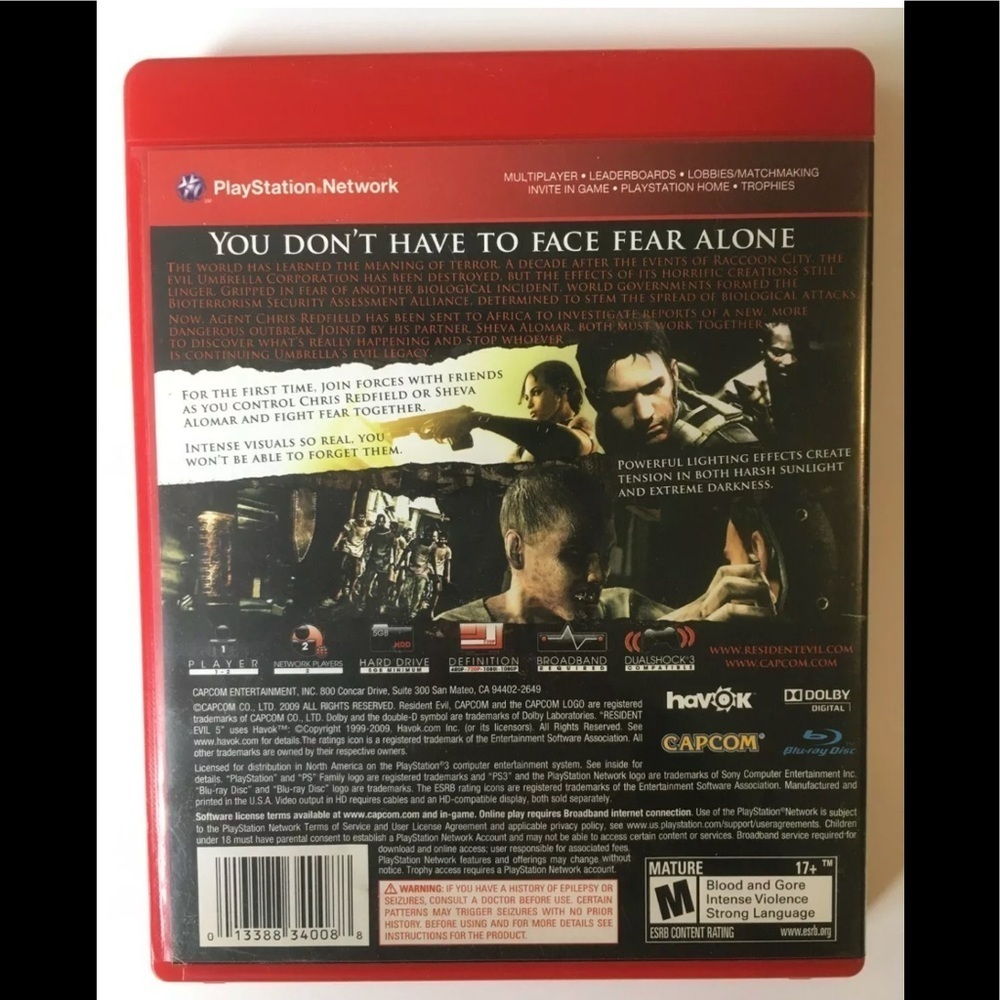Resident evil 5 PS3 - Picture 3 of 4